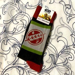 Star Wars Boba Fett Socks - Adult